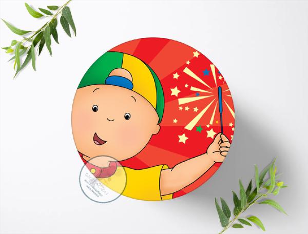 Caillou Tortenaufleger Ø 20cm, 0631w
